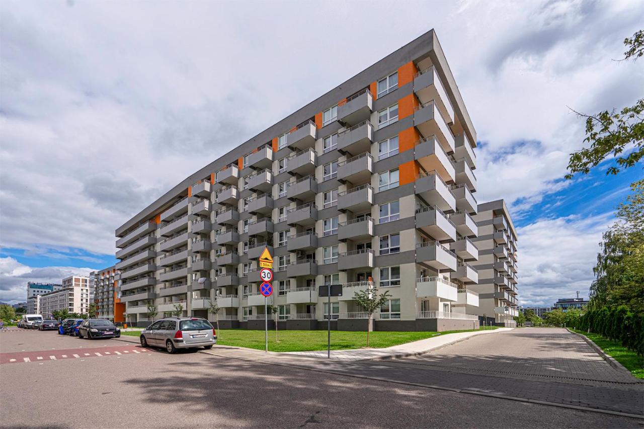 Lotnisko Chopina Modern Apartment Varsovia Exterior foto